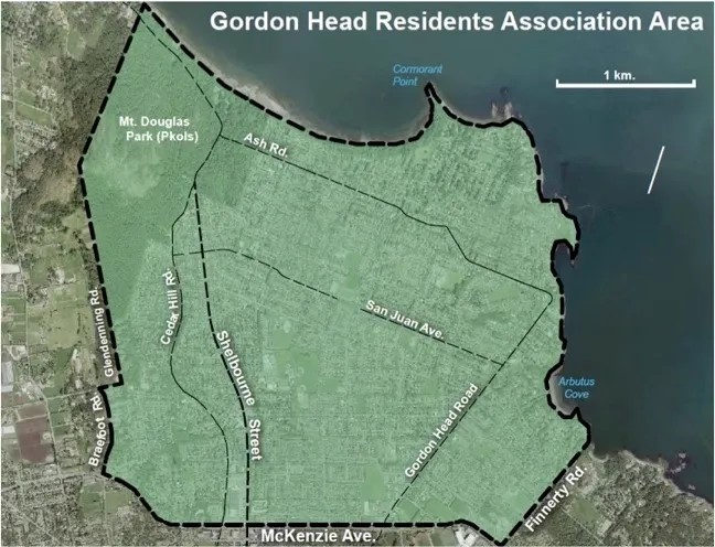 Gordon Head Residents Association Area